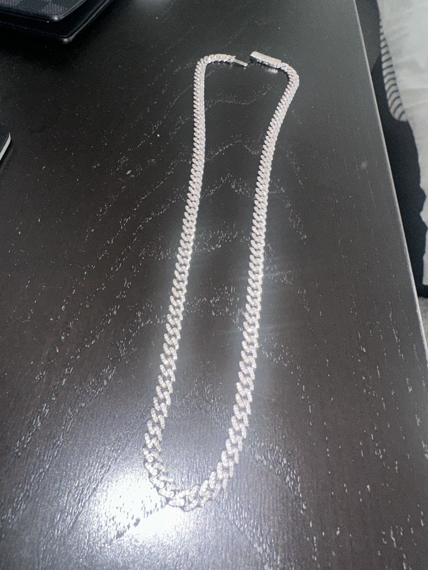 20in Cuban Diamond Chain Necklace