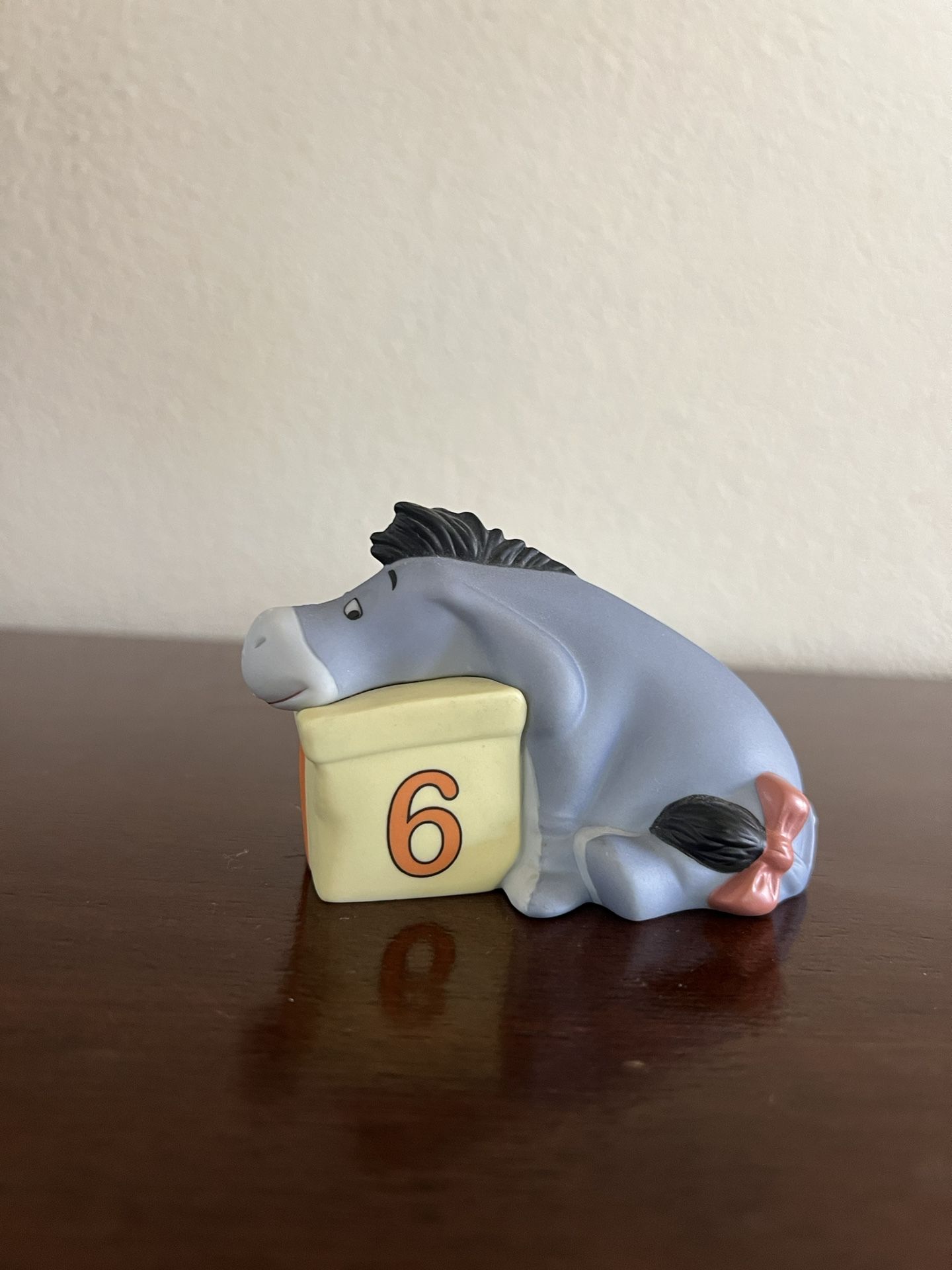 Winnie The Pooh And Friends Six Is For Joy In All You Do Birthday Eeyore Figurine