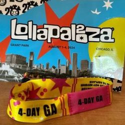 LOLLA 4-DAY GA PASS