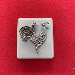 Sterling sliver rooster 925