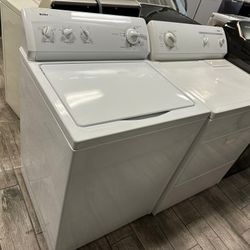 Kenmore washer and dryer set electric used