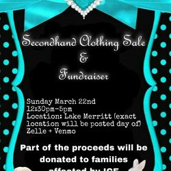 Secondhand Clothing Sale and Fundraiser