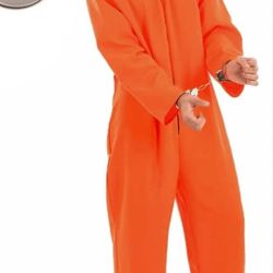Men Prisoner Costume Size Xl