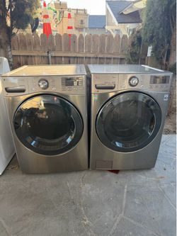 LG washer and Gas dryer