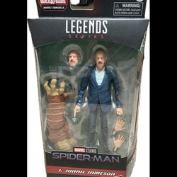 Hasbro Marvel Legends Series J. Jonah Jameson 6" Action Figure with Accessories