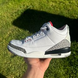 Jordan 3 Retro white cements (2011) ⚪️⚪️ Price Is Nego