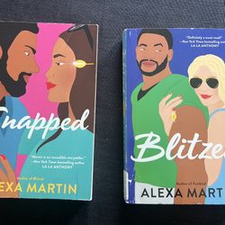 Snapped And Blitzed By Alexa Martin books $10 For Both 