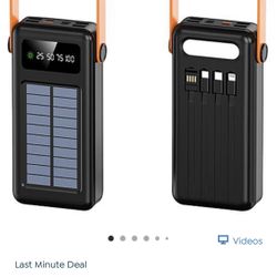 Letscom Solar Powered Charging Bank