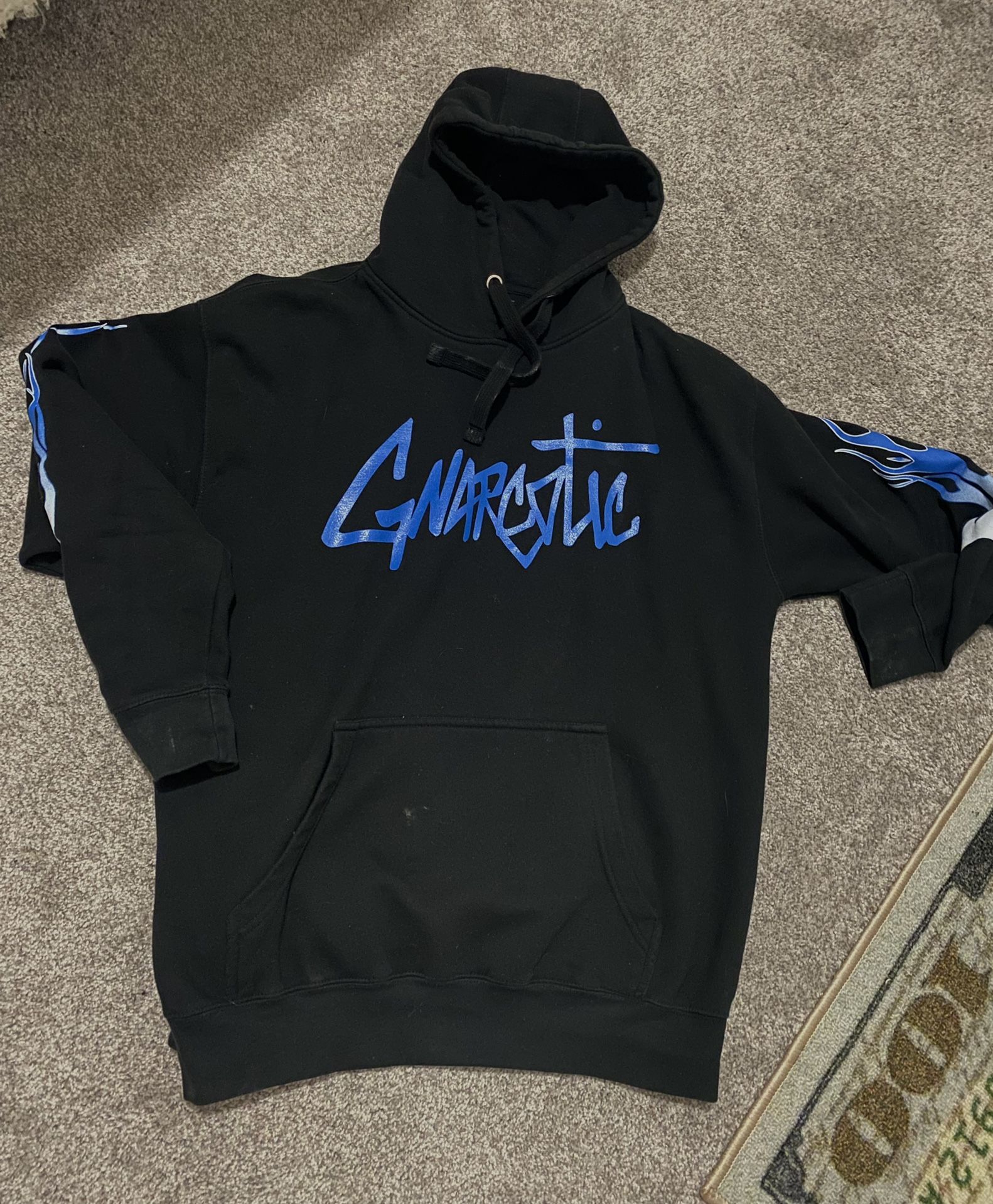 Gnarcotic Hoodie/thrasher Tee Shirt
