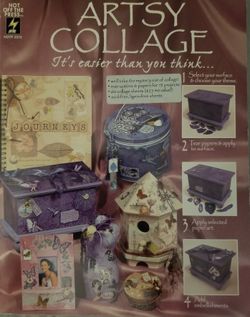 Artsy Collage - instructions & papers
