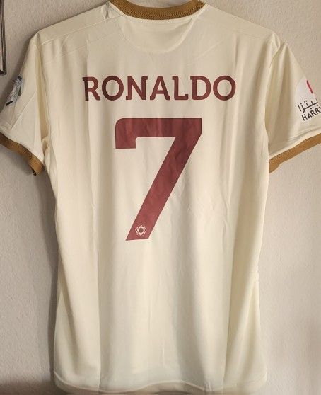 Al Nassr 2023 Away Jersey Original CR7 Size Xl 2xl No Trade