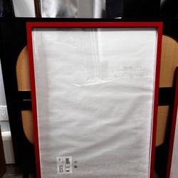 IKEA Rodalm Picture Frame Red
