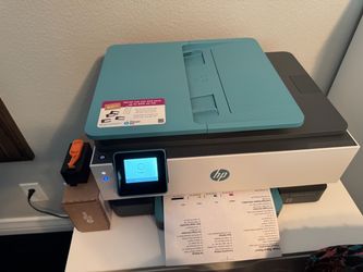 Printer scanner and fax HP wireless Bluetooth includes ink color