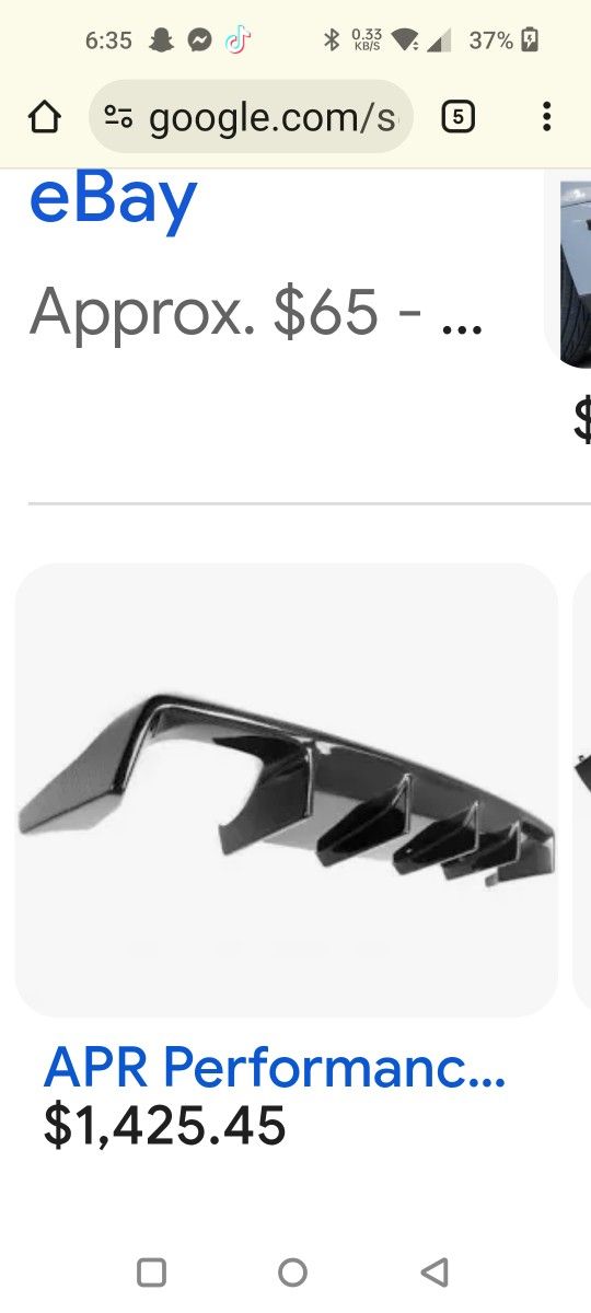 Challenger Rear Diffuser