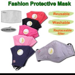 Face mask with filter