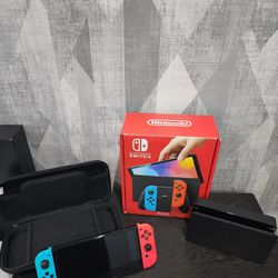 SWITCH OLED RED AND BLUE