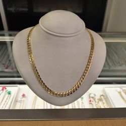 14k Solid Gold Cuban Link Necklace 23 Grams 24 Long Layaway Available 10% Down If You Interested Please Make Sure You Ask For Maribel Thank You 