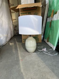 Pottery Barn Ezra Ceramic Table Lamps (30”) - Set of 2 - Like New