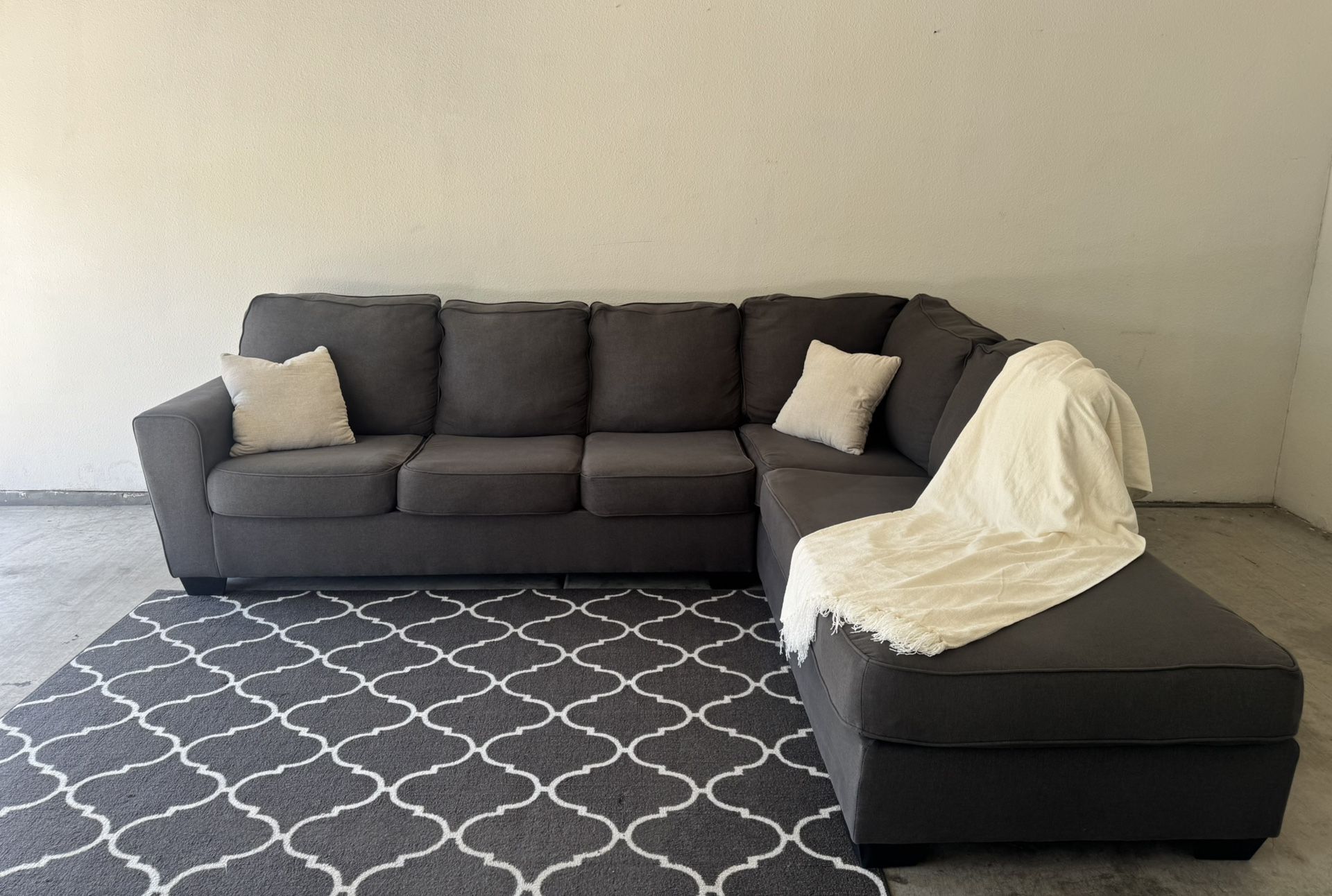 Living Spaces Sectional Couch