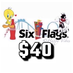 Six Flags Magic Mountain GA Daily Tickets 🎟️ 