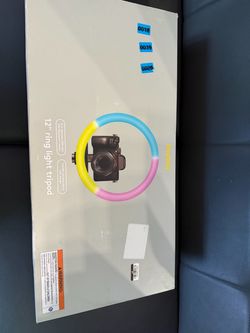 Heyday 12-Inch RGB Ring Light Tripod