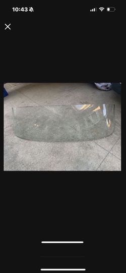 1953 Chevy Belair rear window