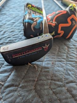 Scotty Cameron Custom Del Mar 3.5 W/ Junk Yard Dog Headcover