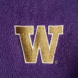 Warm Washington Huskies Fleece Coat 