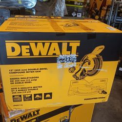 DeWalt 12" (305mm) Double Bevel Compound Miter Saw DWS716 