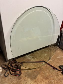 26” Round Glass Table Top