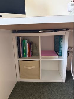 White 4 Cube Organizer (used)