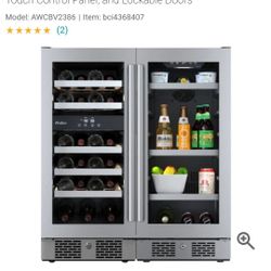 Wine Cooler 30 Inch Double Doors New Open Box Warranty  $1400..special  Prices Pick Up 301 Saundview Ave Bronx NY  10473 Warranty Wine Cooler