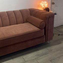 Modern Velvet Couch