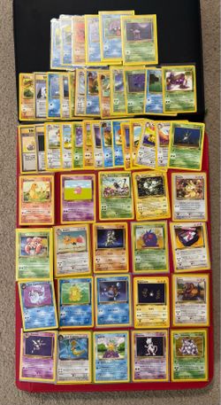 Pokemon Vintage Card Lot 1st Edition, Shadowless and Unlimited