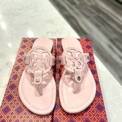 Tory Burch Miller Sandals Pink