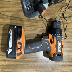 Ridgid 18V 1/2 Drill Driver With Battery And Charger 