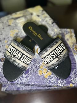 Christian Dior Paris Slide Sandals