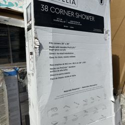 Corner Shower 38 X 38 X 74 H New Comes Walls -base/and Glass Door All New  We Locate In Hesperia   Reg.$1075. Here Only $850 Tax Including  Read More 