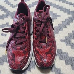 MICHAEL KORS SNAKE EMBOSSED SHOES