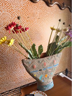 Vintage flower decor