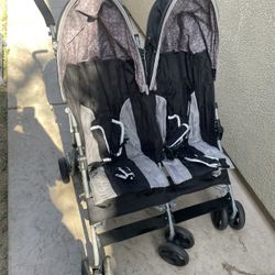 Foldable Double Stroller