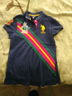 Us polo womens shirt sz medium