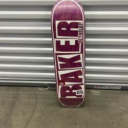 New BAKER SKATEBOARD DECK 