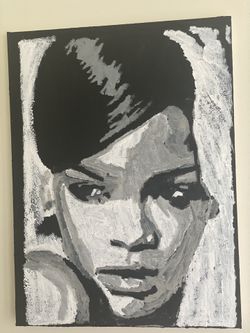 Rihanna painting
