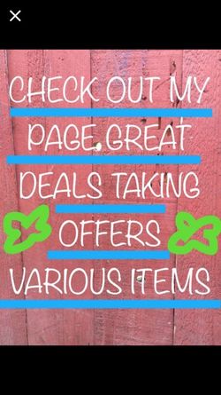 My offers