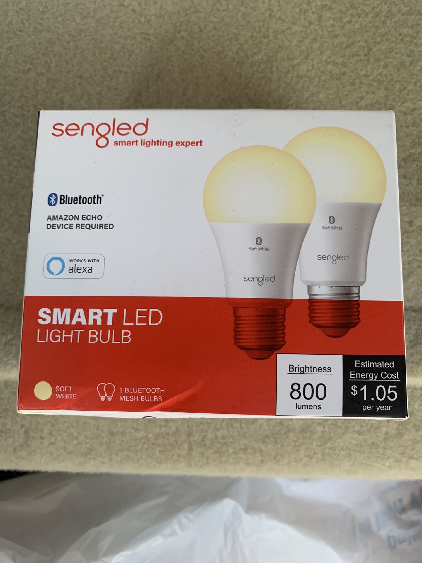 LED Smart Bulbs Pack Of 2
