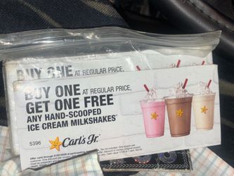 Bye one get one  shakes  (2for 1)