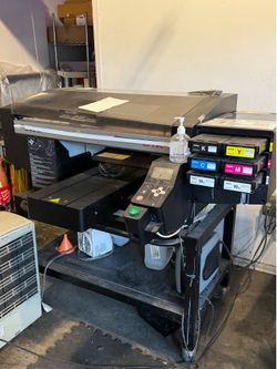 Used Brother GTX printer. Error code. for parts