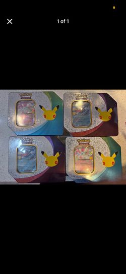 Pokemon 30th Celebration Large Tins!!!