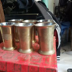 Set Of Metal Cups